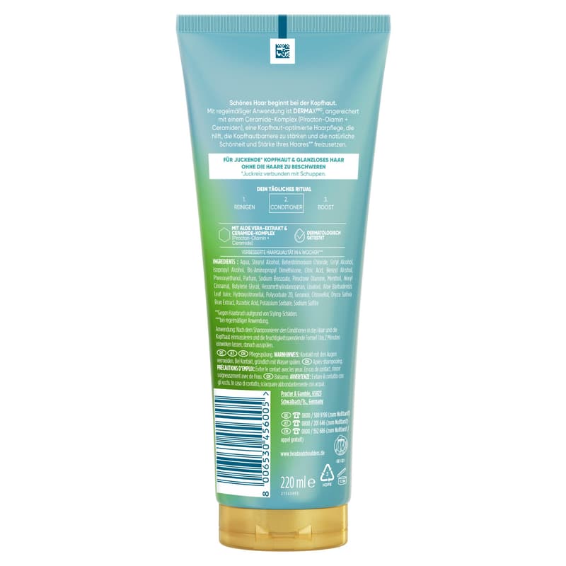 Head & Shoulders Hair Treatment/Balm Derma X Pro Conditioner Soothing Care