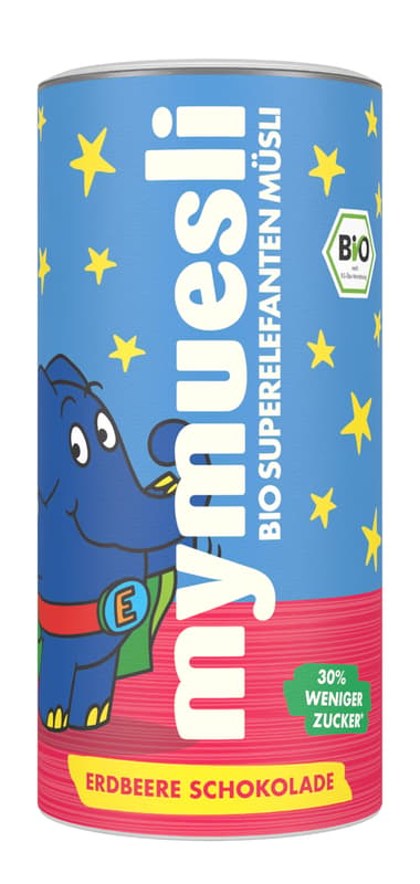 mymuesli BIO Schoko-Erdbeer Der Elefant