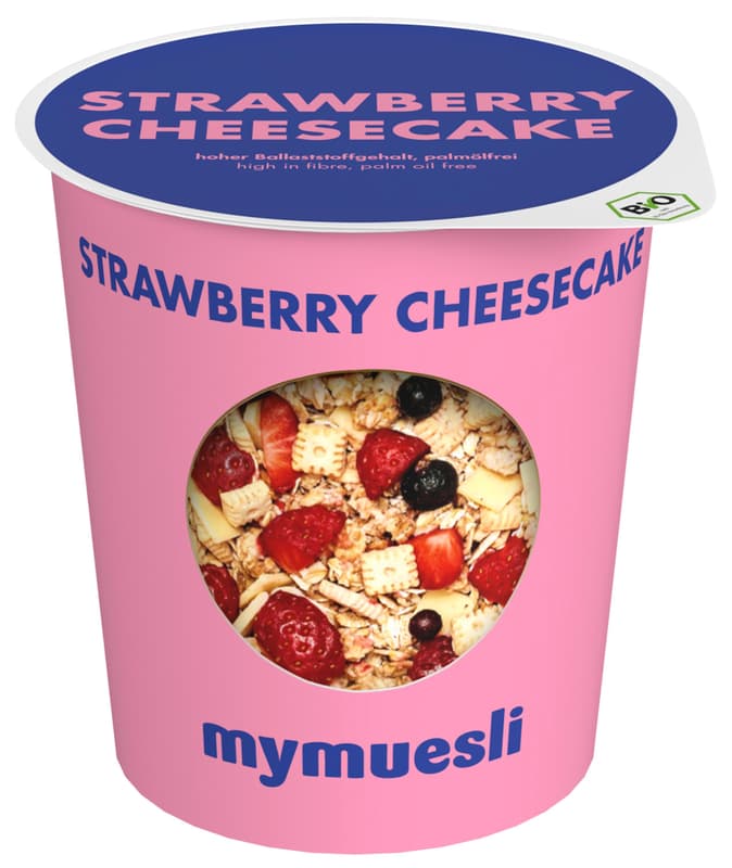 mymuesli2go BIO Strawberry-Cheesecake-Müsli