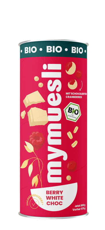 mymuesli BIO Berry-White-Choc-Müsli