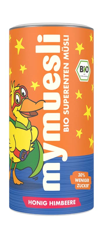 mymuesli BIO Honig-Himbeer Die Ente