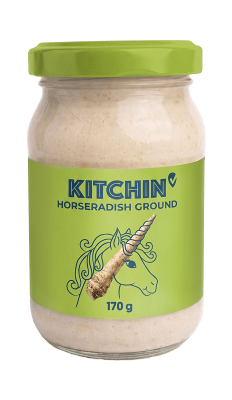 Kitchin Meerrettich gerieben