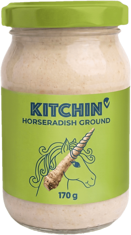Kitchin Meerrettich gerieben