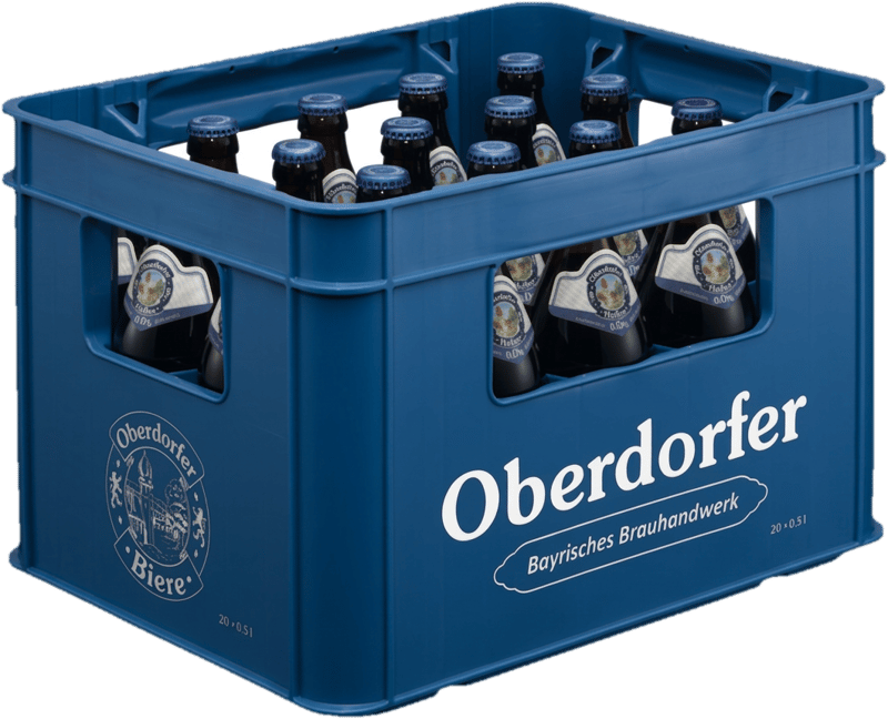 Oberdorfer Helles 0,0% alkoholfrei Kiste 20x0,5 l (MEHRWEG)