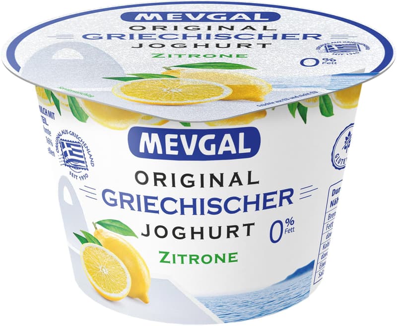 Mevgal Joghurt Zitrone
