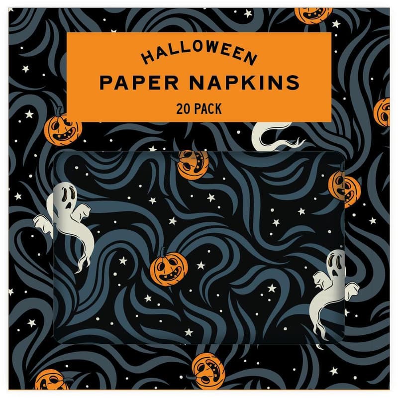 Marks & Spencer Halloween-Papierservietten, 20 Stück + 1 Stück gratis