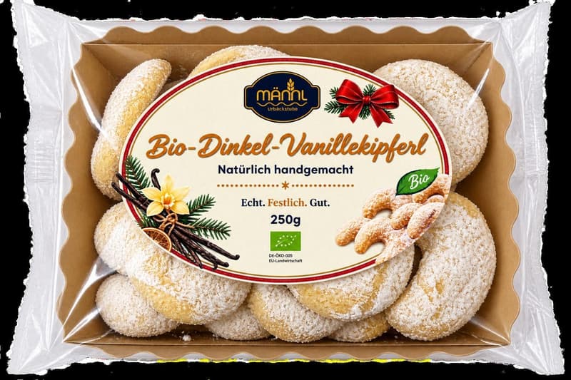 Männl Bio-Dinkel-Vanillekipferl