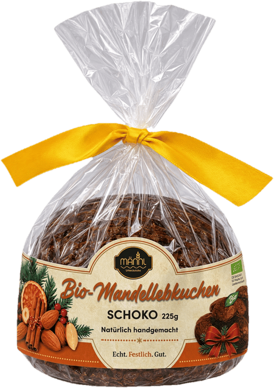 Männl Organic Almond Gingerbread with Chocolate