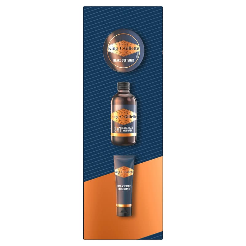 King C. Gillette Bartpflege Probierset Minis