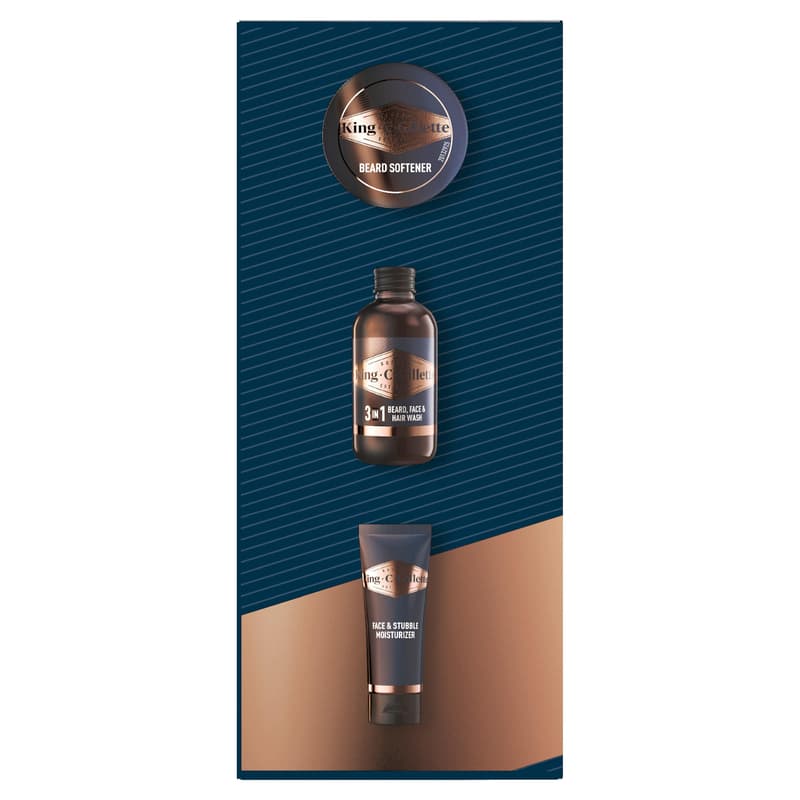King C. Gillette Bartpflege Probierset Minis