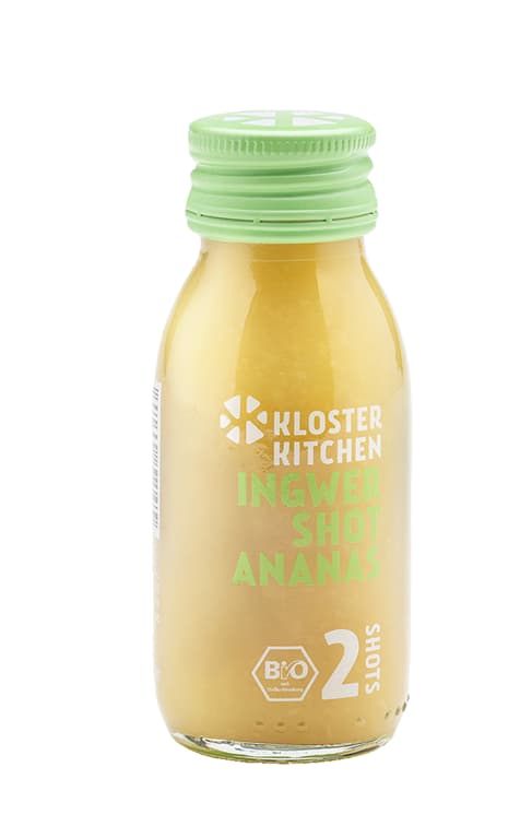 Kloster Kitchen Ingwer Ananas Bio 2SHOTS