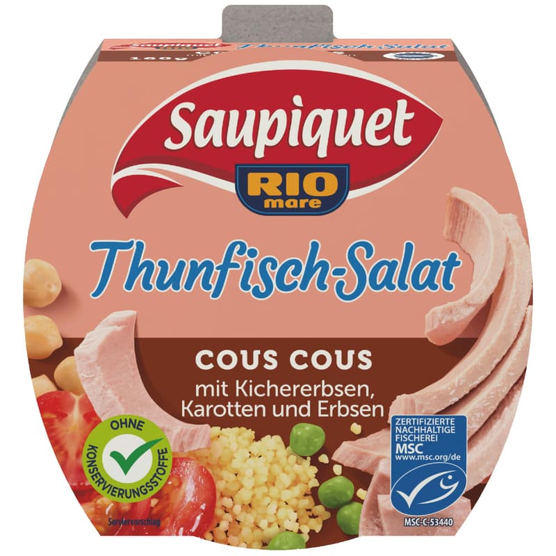 Saupiquet Tuna Salad Cous Cous MSC