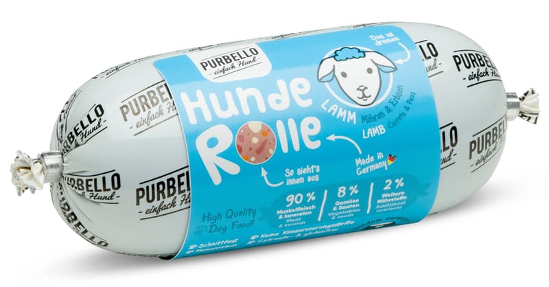 PURBELLO dog roll lamb