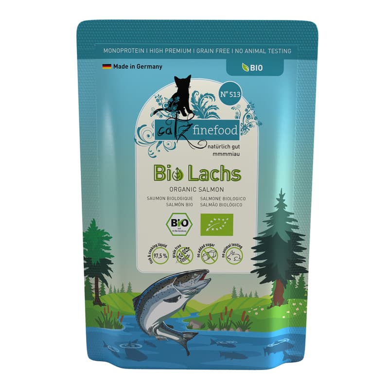 catz finefood ORGANIC No.513 Salmon