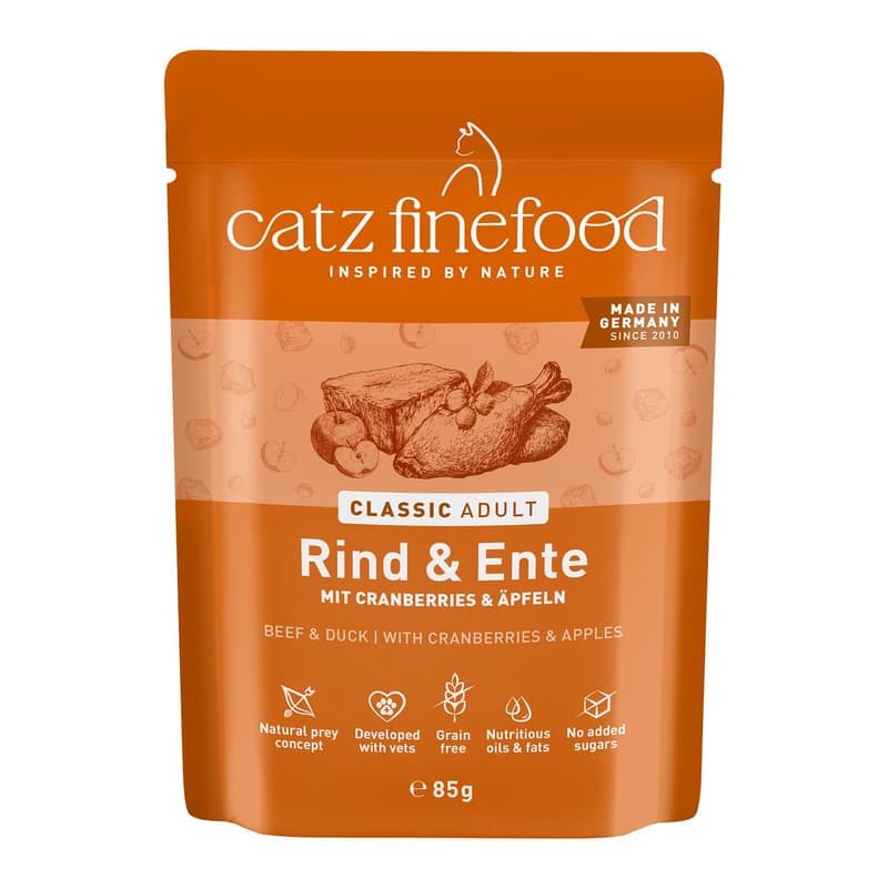 catz finefood No.23 Beef & Duck