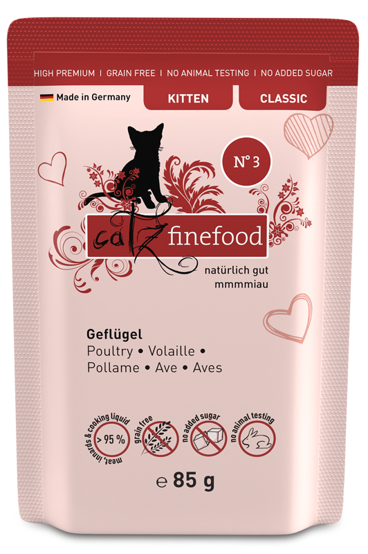catz finefood Kitten No.03 Poultry
