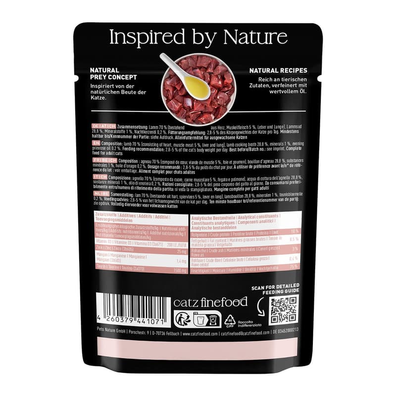 catz finefood Purrrr No.111 Lamb