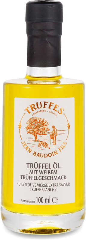 Baudoin Olive Oil with White Truffle Pieces