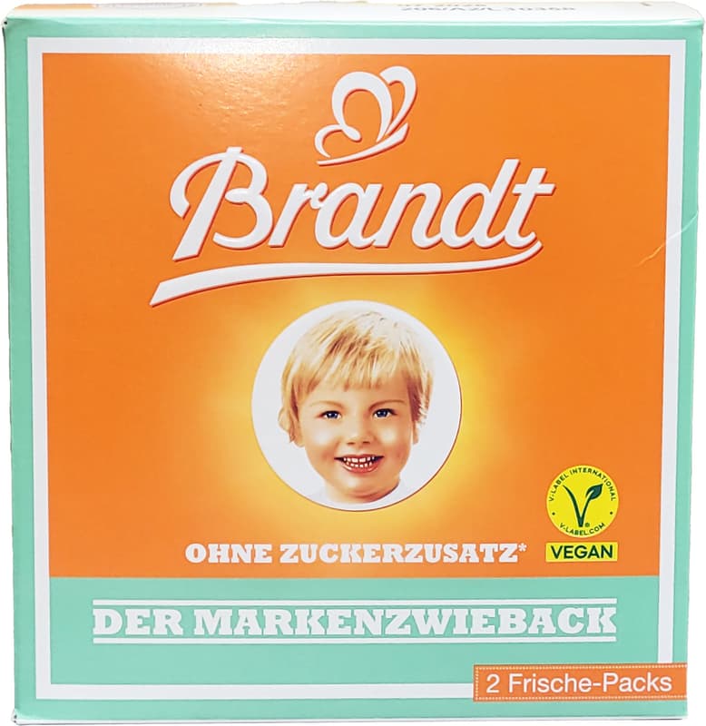 Brandt brand rusks without sugar