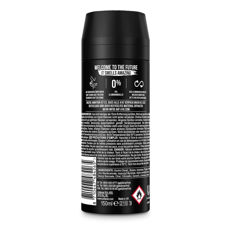 AXE Deospray Black