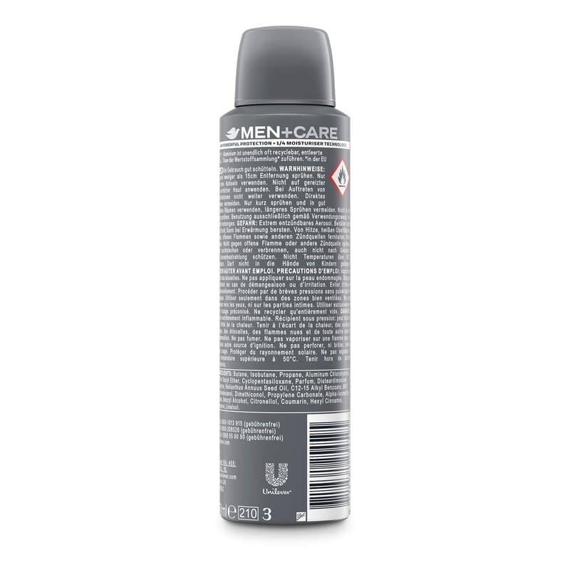 Dove Men+Care Deo Spray Antiperspirant Clean Comfort
