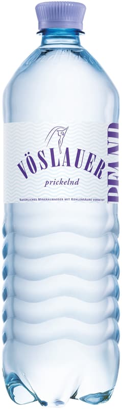 Vöslauer Mineral Water sparkling box 9x1,0 l PET (MEHRWEG)