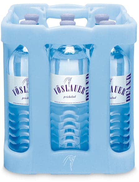 Vöslauer Mineral Water sparkling box 9x1,0 l PET (MEHRWEG)