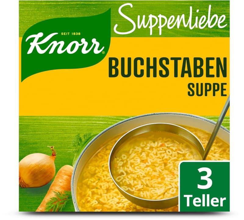 Knorr soup love letter soup