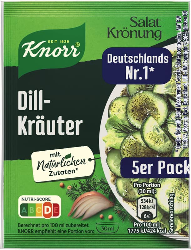Knorr Salad Dressing Dill Herb Dressing