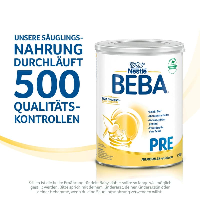 Nestlé Beba Pre formula milk