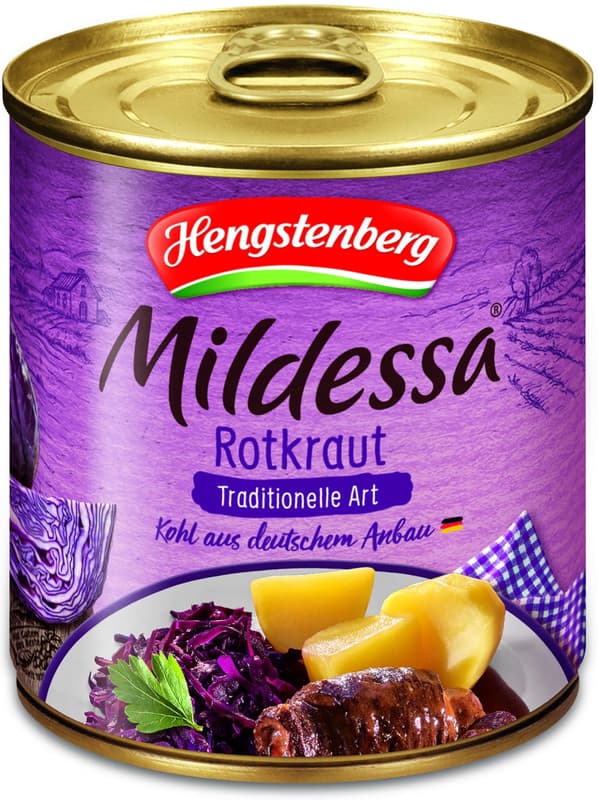 Hengstenberg Mildessa Red Cabbage Traditional Style