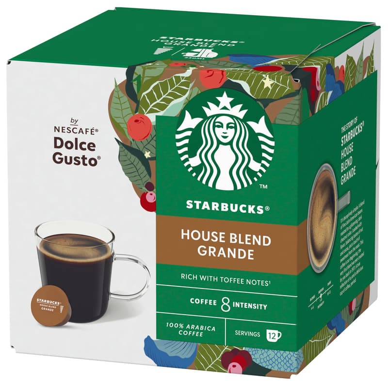 Starbucks House Blend by Nescafé Dolce Gusto 12 capsules