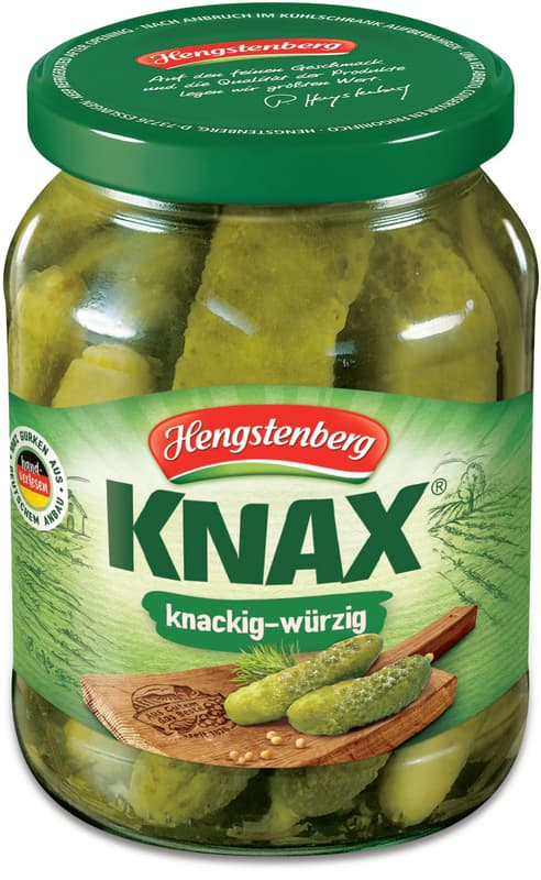 Hengstenberg Knax gherkins