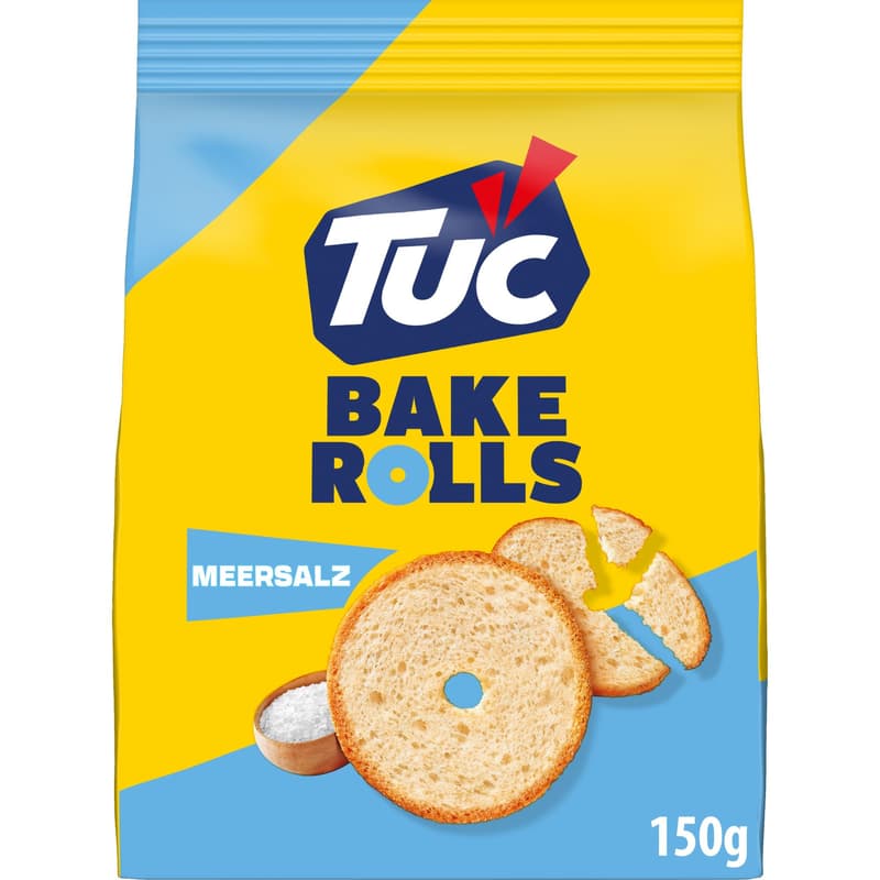 TUC Bake Rolls Sea Salt