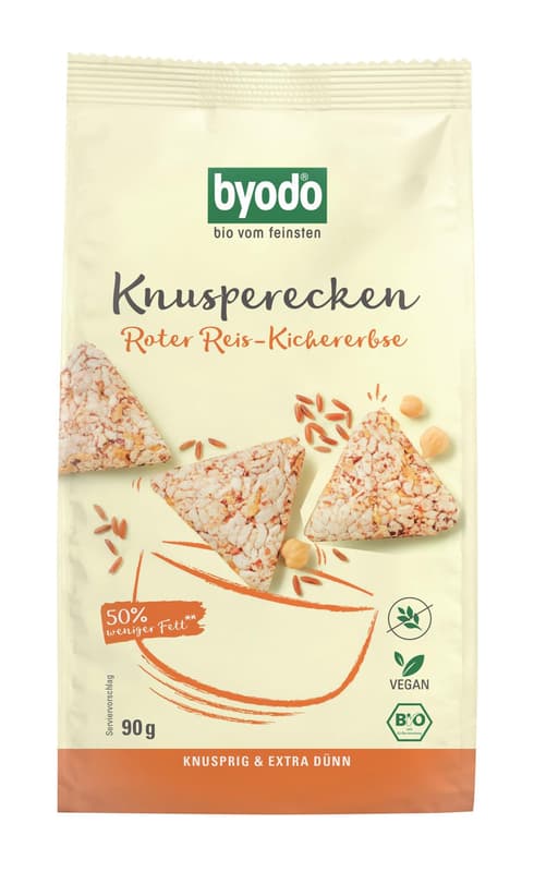 Byodo Crispy Corns Red Rice Chickpea