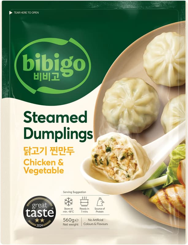 Bibigo Dumpling mit Huhn und Gemüse