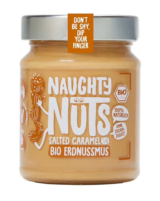 Naughty Nuts Organic Salted Caramel Peanut Butter