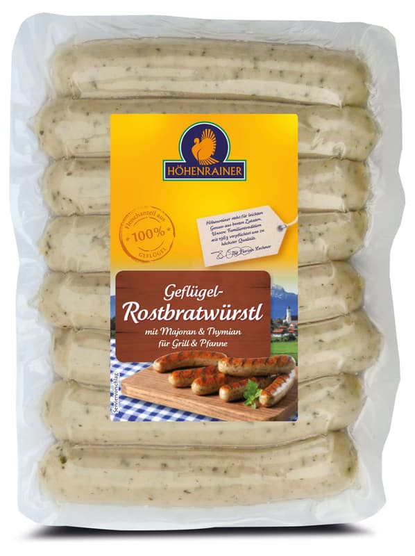 Höhenrainer poultry grilled sausage