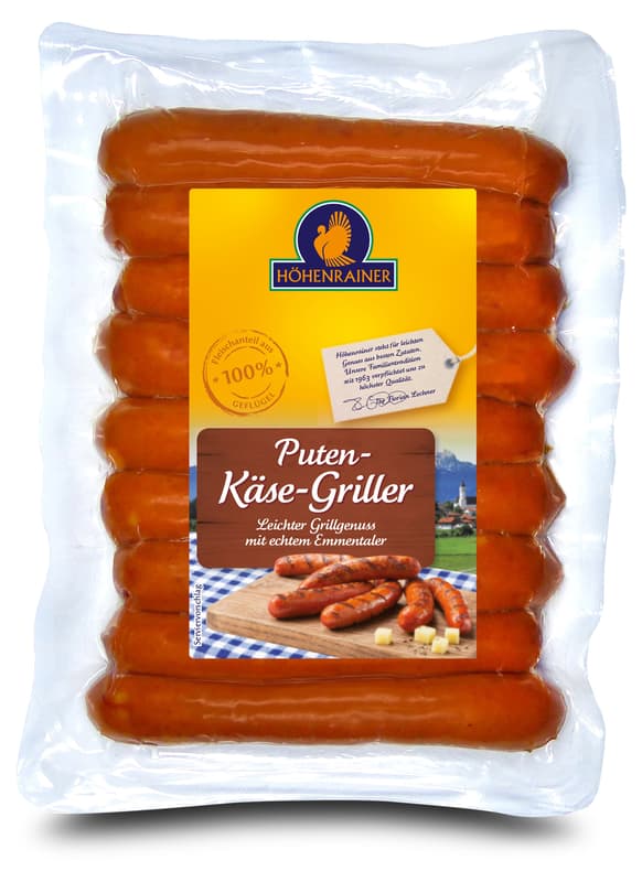 Höhenrainer Puten-Käse-Griller