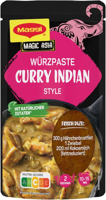 Maggi Food Travel Seasoning Paste for Curry Indian Style