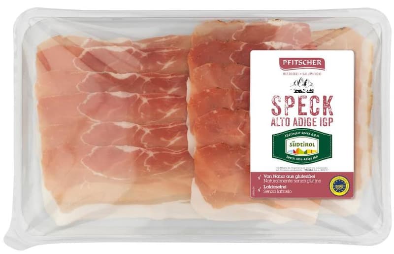 Pfitscher South Tyrolean bacon sliced