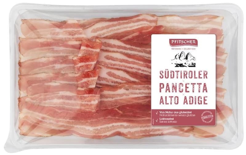 Pfitscher South Tyrolean bacon sliced