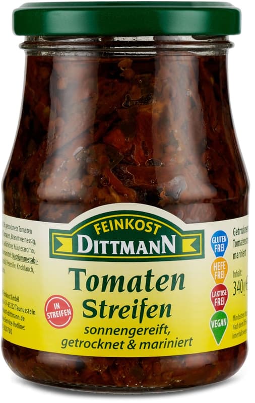Delicatessen Dittmann dried tomato strips