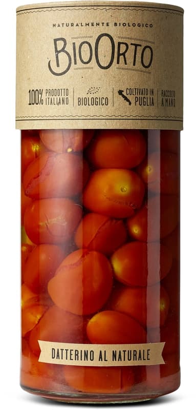 BioOrto Datterini tomatoes in water