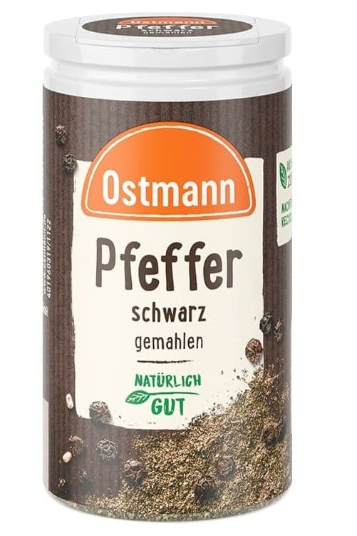 Ostmann Pfeffer schwarz gemahlen