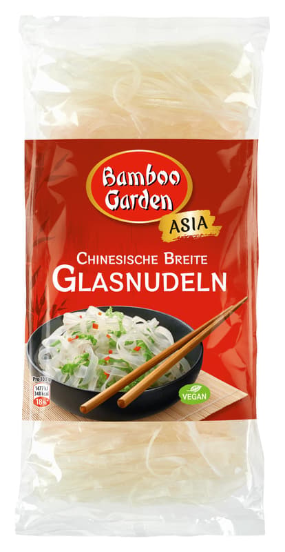 Bamboo Garden chin. wide glass noodles