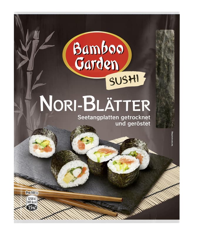 Bamboo Garden Nori-Blätter Seetangplatten