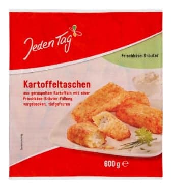 Every day potato pockets with cream cheese and herbs