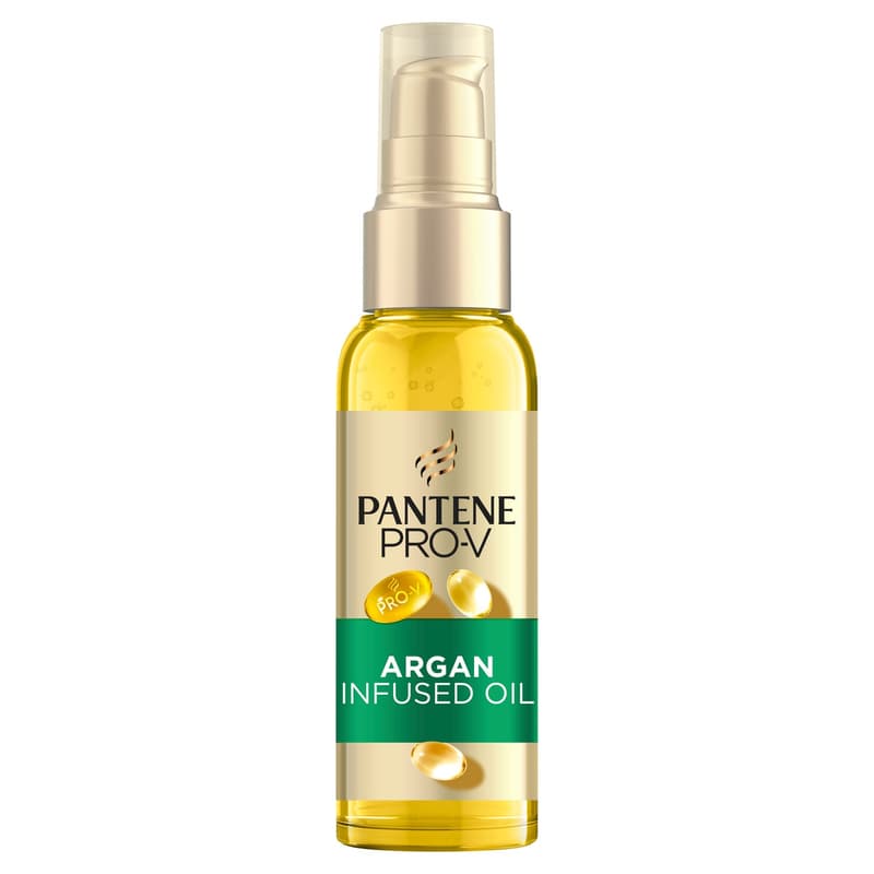 Pantene Pro-V Argan Infused Hair Oil, For Unruly Hair