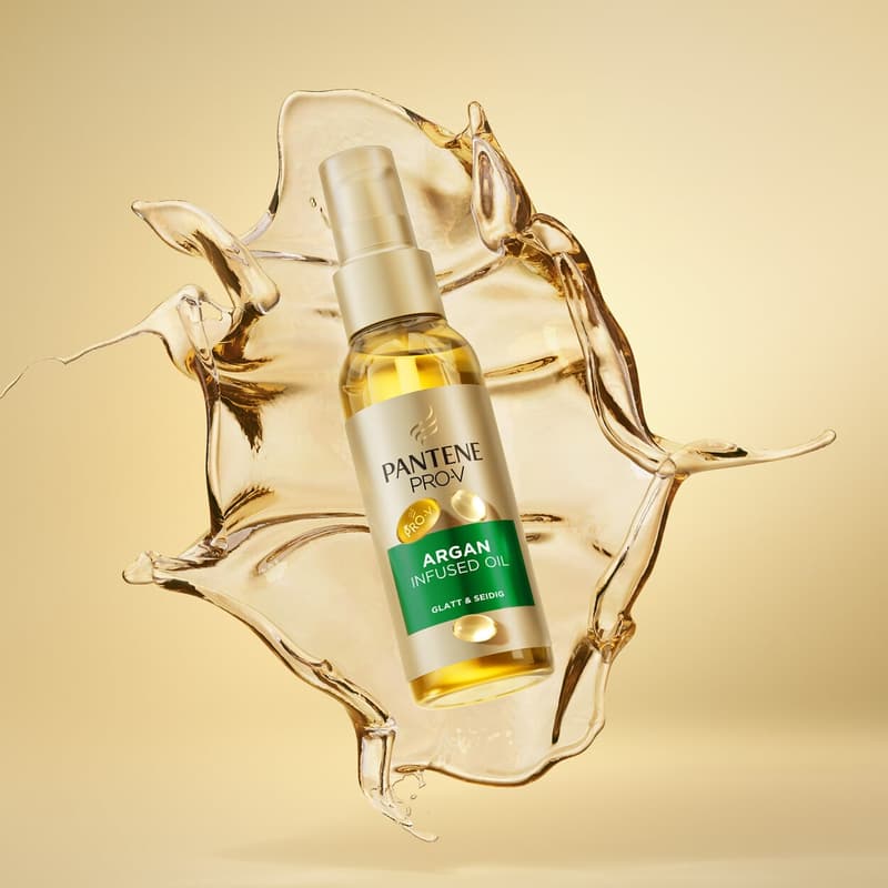 Pantene Pro-V Argan Infused Hair Oil, For Unruly Hair